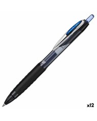 Penna gel Uni-Ball UMN-207E Azzurro 0,7 mm (12 Unità)