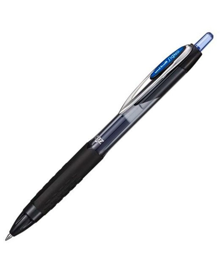 Penna gel Uni-Ball UMN-207E Azzurro 0,7 mm (12 Unità)