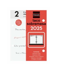 Calendario da Tavolo Finocam 8,5 x 12 cm 2025 Calendario da Tavolo Finocam 8,5 x 12 cm 2025