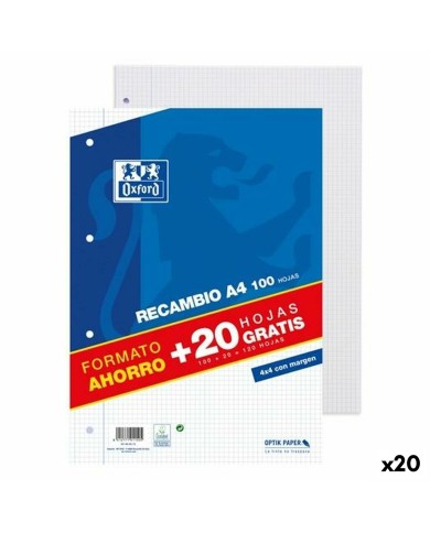 Block Notes Oxford 90 g/m² (20 Unità) Block Notes Oxford 90 g/m² (20 Unità)