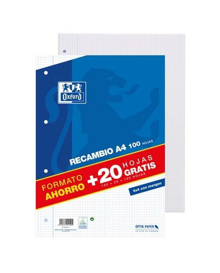 Block Notes Oxford 90 g/m² (20 Unità) Block Notes Oxford 90 g/m² (20 Unità)