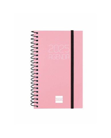 Agenda Finocam OPAQUE Rosa Mini 7,9 x 12,7 cm 2025 Agenda Finocam OPAQUE Rosa Mini 7,9 x 12,7 cm 2025