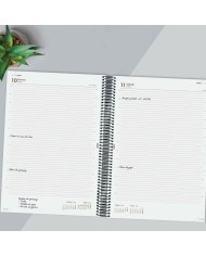 Agenda Finocam YEAR Nero A5 15,5 x 21,2 cm 2025