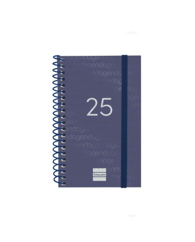 Agenda Finocam YEAR Azzurro Mini 7,9 x 12,7 cm 2025