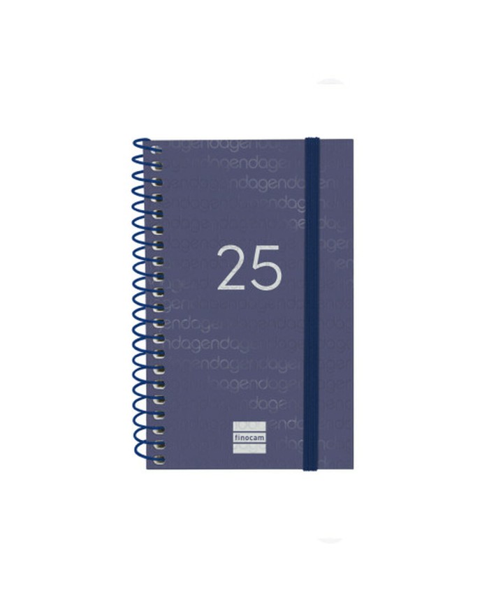 Agenda Finocam YEAR Azzurro Mini 7,9 x 12,7 cm 2025