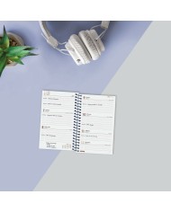 Agenda Finocam YEAR Azzurro Mini 7,9 x 12,7 cm 2025