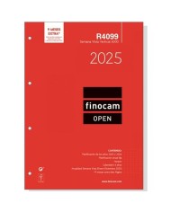 Ricarica dell'Agenda Finocam R4099 4000 A4 2025 21 x 29,7 cm Ricarica dell'Agenda Finocam R4099 4000 A4 2025 21 x 29,7 cm
