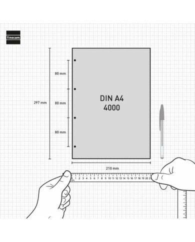 Ricarica dell'Agenda Finocam R4099 4000 A4 2025 21 x 29,7 cm Ricarica dell'Agenda Finocam R4099 4000 A4 2025 21 x 29,7 cm