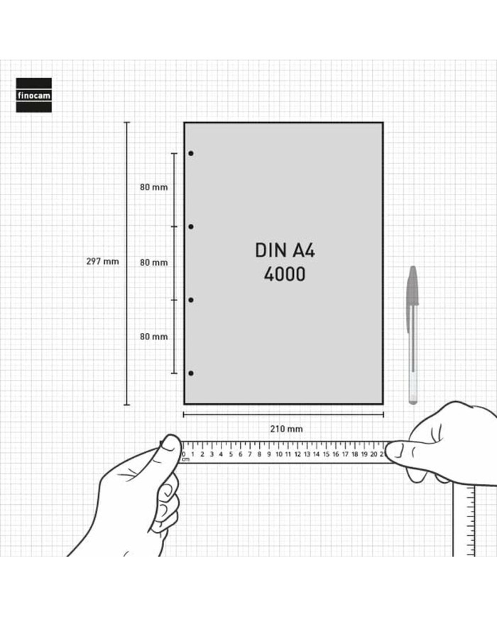 Ricarica dell'Agenda Finocam R4099 4000 A4 2025 21 x 29,7 cm Ricarica dell'Agenda Finocam R4099 4000 A4 2025 21 x 29,7 cm