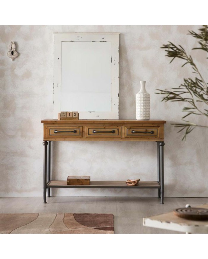 Ingresso con Cassetti Alexandra House Living Marrone 40 x 80 x 122 cm