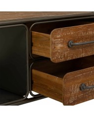 Tavolino da Caffè Alexandra House Living Marrone 64 x 46 x 120 cm Tavolino da Caffè Alexandra House Living Marrone 64 x 46 x 120 cm