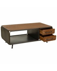 Tavolino da Caffè Alexandra House Living Marrone 64 x 46 x 120 cm Tavolino da Caffè Alexandra House Living Marrone 64 x 46 x 120 cm