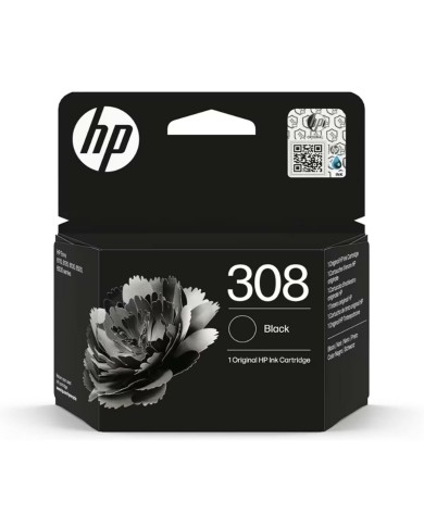Cartuccia ad Inchiostro Originale HP SERIES 6110, 6120, 6130, 6520, 6530 - Nº 308 Nero (1 Unità) Cartuccia ad Inchiostro Originale HP SERIES 6110, 6120, 6130, 6520, 6530 - Nº 308 Nero (1 Unità)