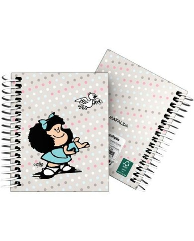 Quaderno Mafalda Bird Multicolore A7 100 fogli Quaderno Mafalda Bird Multicolore A7 100 fogli