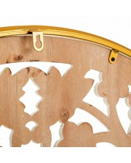 Decorazione da Parete Alexandra House Living Bianco Metallo Legno MDF 3 x 87 x 87 cm Decorazione da Parete Alexandra House Living Bianco Metallo Legno MDF 3 x 87 x 87 cm