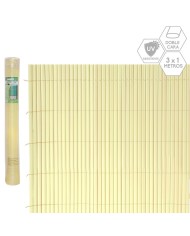 Recinzione da Giardino Beige PVC 1 x 300 x 100 cm Recinzione da Giardino Beige PVC 1 x 300 x 100 cm