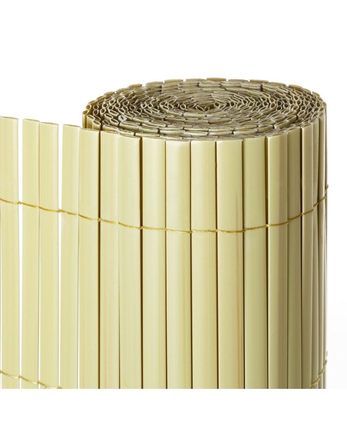 Recinzione da Giardino Beige PVC 1 x 300 x 100 cm Recinzione da Giardino Beige PVC 1 x 300 x 100 cm