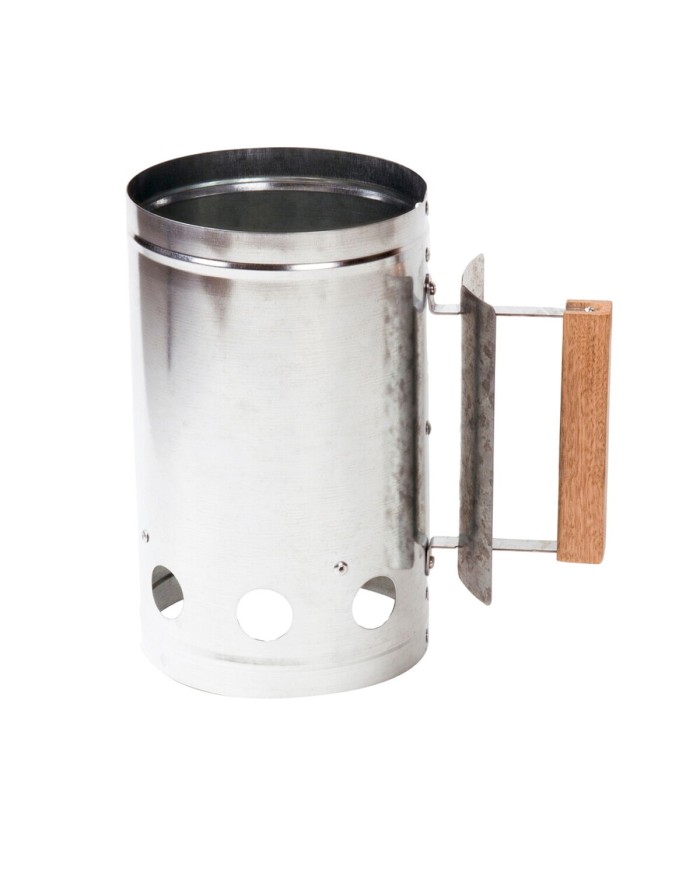 Ciminiera di Accensione per Barbecue Barbacoa acciaio galvanizzato 27 x 28 x 17 cm Ciminiera di Accensione per Barbecue Barbacoa acciaio galvanizzato 27 x 28 x 17 cm