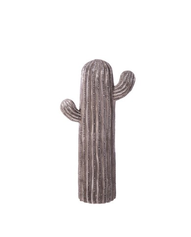 Statua Decorativa Grigio Cactus 25 x 14 x 47,5 cm