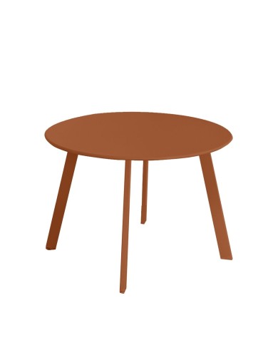 Tavolo Marzia Terracotta Acciaio 60 x 60 x 42 cm Tavolo Marzia Terracotta Acciaio 60 x 60 x 42 cm