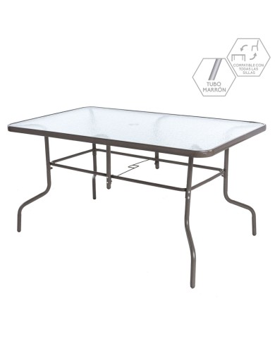Tavolo da Pranzo Clasic Cristallo Ferro 150 x 90 x 72 cm Tavolo da Pranzo Clasic Cristallo Ferro 150 x 90 x 72 cm