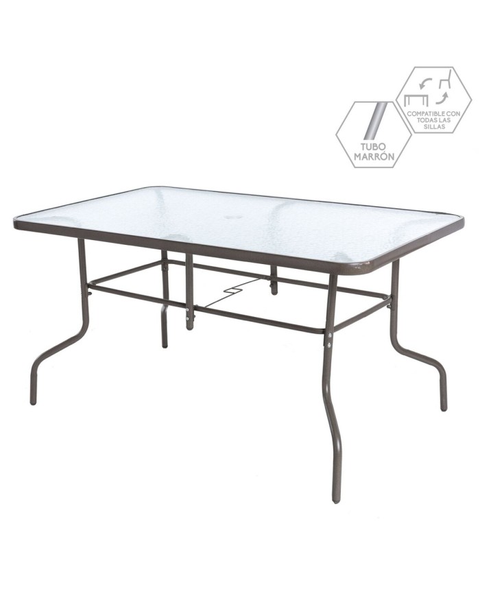 Tavolo da Pranzo Clasic Cristallo Ferro 150 x 90 x 72 cm Tavolo da Pranzo Clasic Cristallo Ferro 150 x 90 x 72 cm