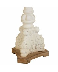 Tavolino da Caffè Alexandra House Living Bianco Legno di abete Legno MDF 66 x 81 x 66 cm Tavolino da Caffè Alexandra House Living Bianco Legno di abete Legno MDF 66 x 81 x 66 cm