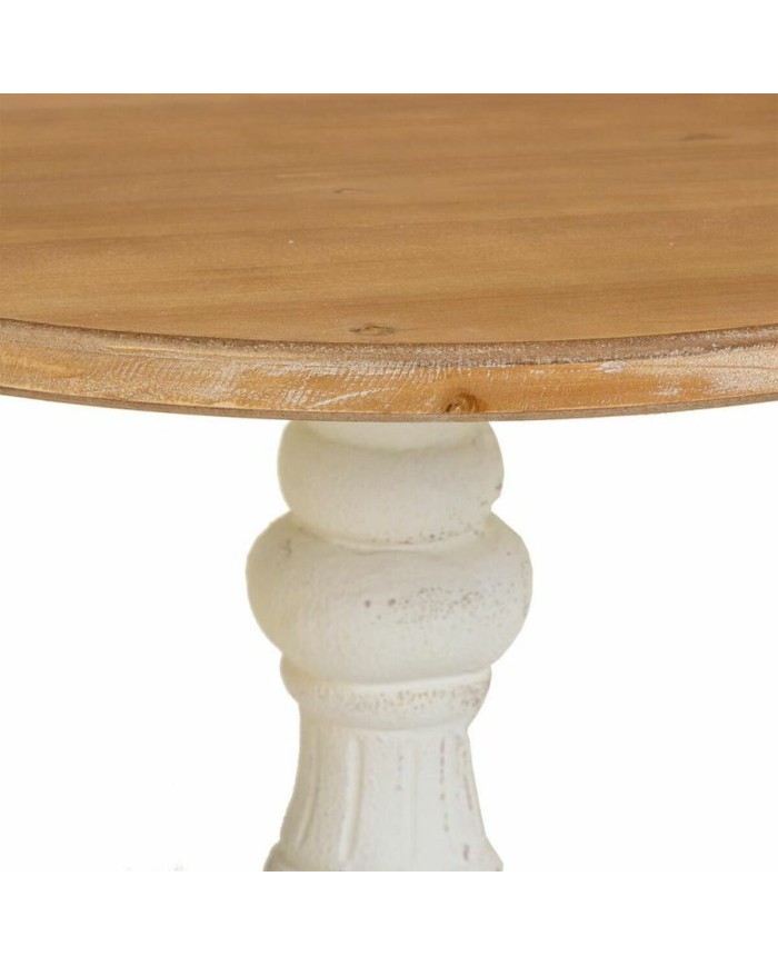 Tavolino da Caffè Alexandra House Living Bianco Legno di abete Legno MDF 66 x 81 x 66 cm Tavolino da Caffè Alexandra House Living Bianco Legno di abete Legno MDF 66 x 81 x 66 cm