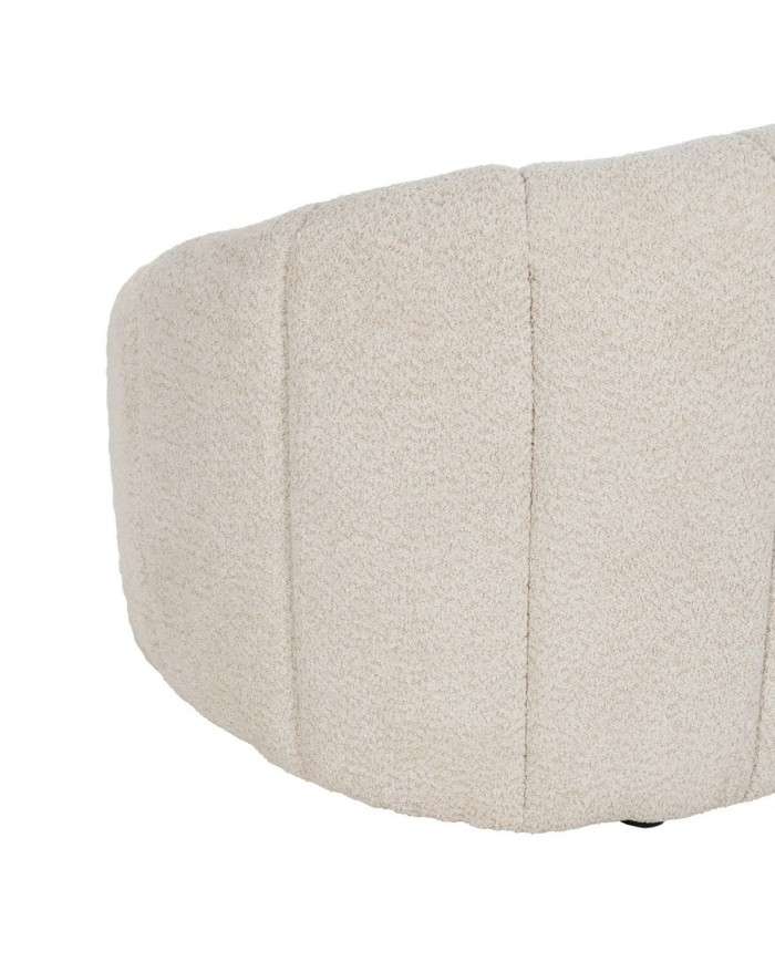 Divano Beige Poliestere Ferro 146 x 84 x 66 cm