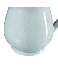 Vaso Turchese Ceramica 17,5 x 13 x 15 cm Vaso Turchese Ceramica 17,5 x 13 x 15 cm