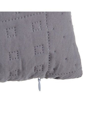 Cuscino Grigio 60 x 60 cm Quadrato Cuscino Grigio 60 x 60 cm Quadrato