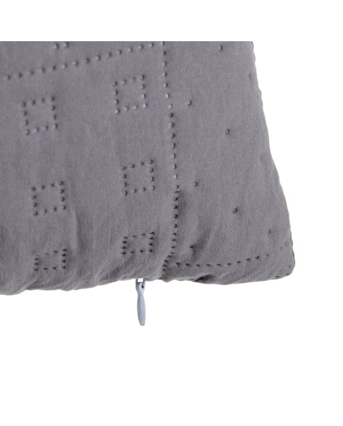 Cuscino Grigio 60 x 60 cm Quadrato Cuscino Grigio 60 x 60 cm Quadrato
