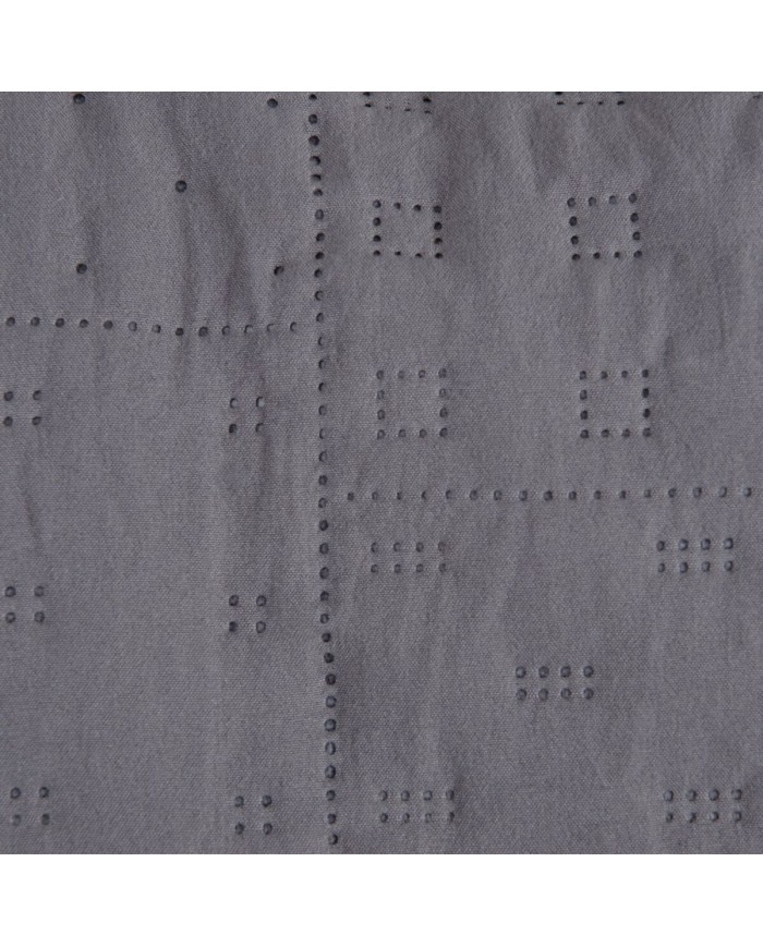 Cuscino Grigio 60 x 60 cm Quadrato Cuscino Grigio 60 x 60 cm Quadrato