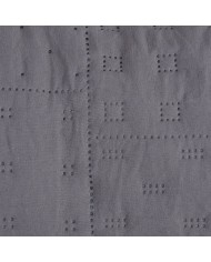 Cuscino Grigio 60 x 60 cm Quadrato Cuscino Grigio 60 x 60 cm Quadrato