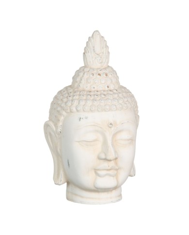 Statua Decorativa Crema Buddha Orientale 19 x 18,5 x 32,5 cm