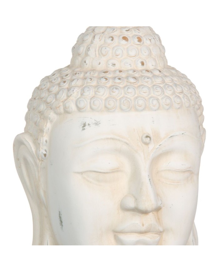 Statua Decorativa Crema Buddha Orientale 19 x 18,5 x 32,5 cm