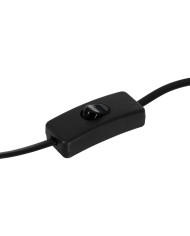 Lampada da tavolo Bianco Nero Dorato Ferro 40 W 33 x 33 x 63,5 cm