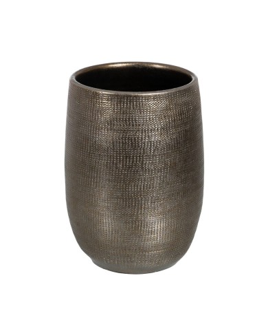 Vaso Metallizzato Ceramica 29 x 29 x 40 cm Vaso Metallizzato Ceramica 29 x 29 x 40 cm