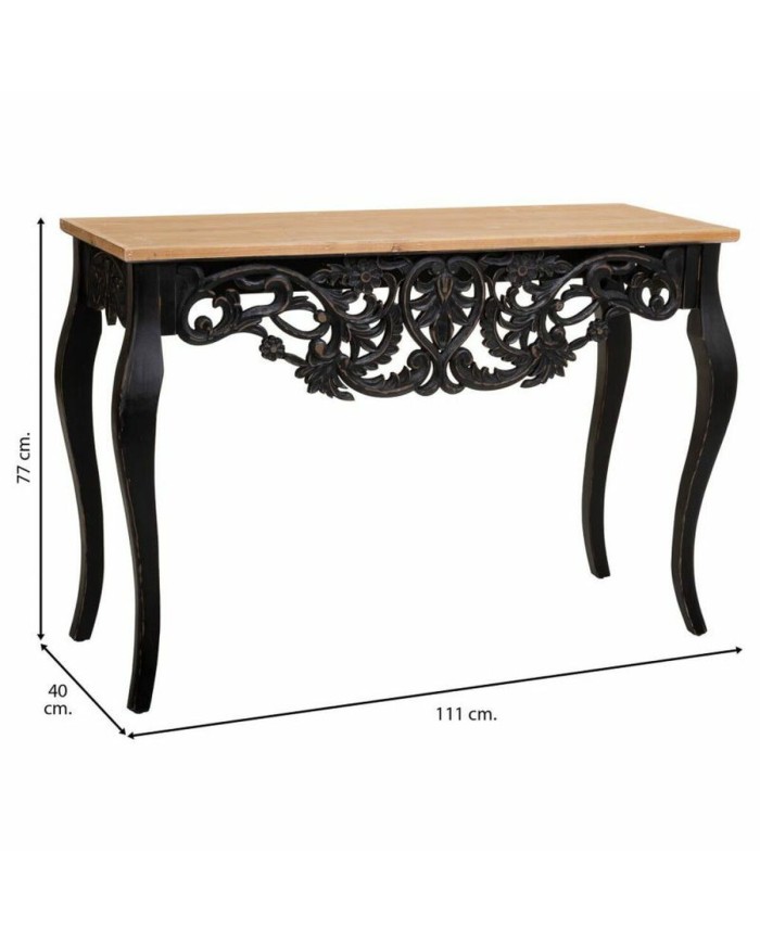 Ingresso Alexandra House Living Nero 40 x 77 x 111 cm Ingresso Alexandra House Living Nero 40 x 77 x 111 cm