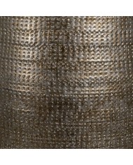 Vaso Metallizzato Ceramica 31 x 31 x 51 cm Vaso Metallizzato Ceramica 31 x 31 x 51 cm