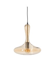 Lampadario Dorato Caramello 60 W Lampadario Dorato Caramello 60 W