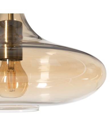 Lampadario Dorato Caramello 60 W Lampadario Dorato Caramello 60 W