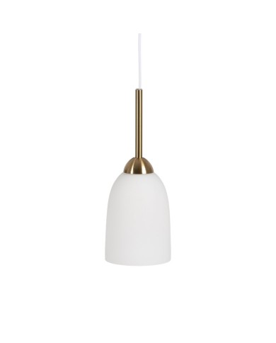 Lampadario Bianco Dorato 60 W