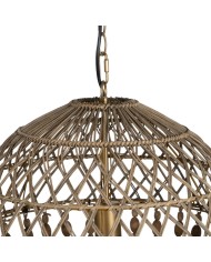Lampadario Dorato Naturale 40 W Lampadario Dorato Naturale 40 W