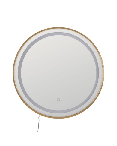 Specchio da parete Dorato Specchio 60 x 3 x 60 cm