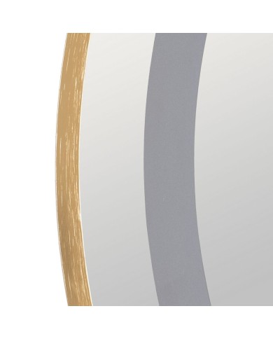 Specchio da parete Dorato Specchio 60 x 3 x 60 cm