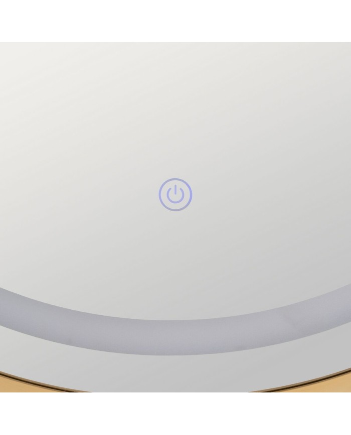 Specchio da parete Dorato Specchio 60 x 3 x 60 cm