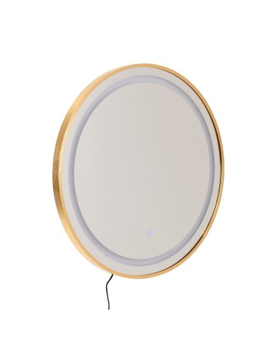 Specchio da parete Dorato Specchio 60 x 3 x 60 cm