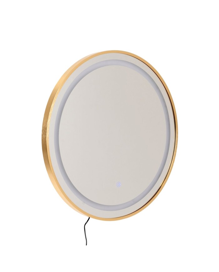 Specchio da parete Dorato Specchio 60 x 3 x 60 cm