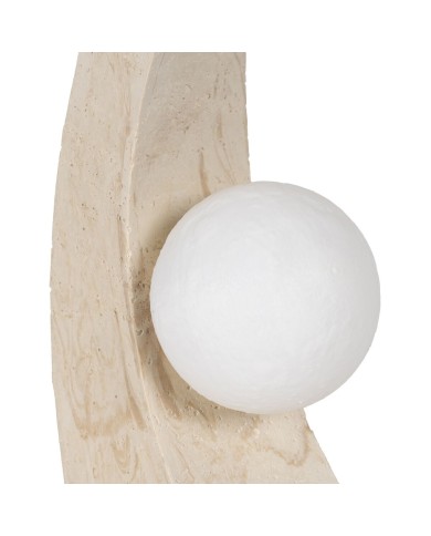 Lampada da tavolo Crema Poliresina 220-240 V 16,5 x 11,5 x 30 cm